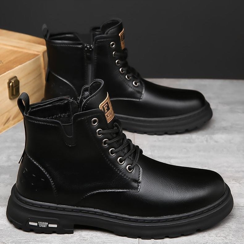 Men's Martin Boots Thick Bottom Outdoor Hiking Workwear