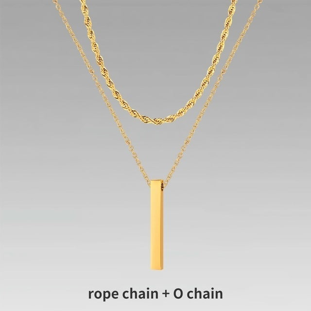 Men's Crystal Necklace