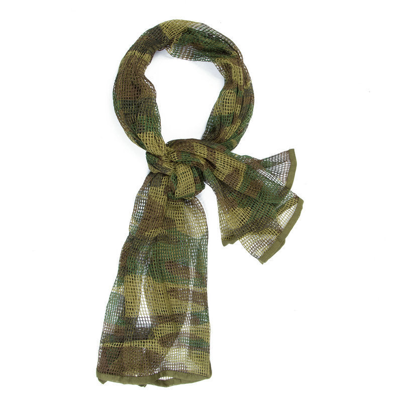 Men's Long Camouflage Multi-purpose Breathable Outdoor Scarf