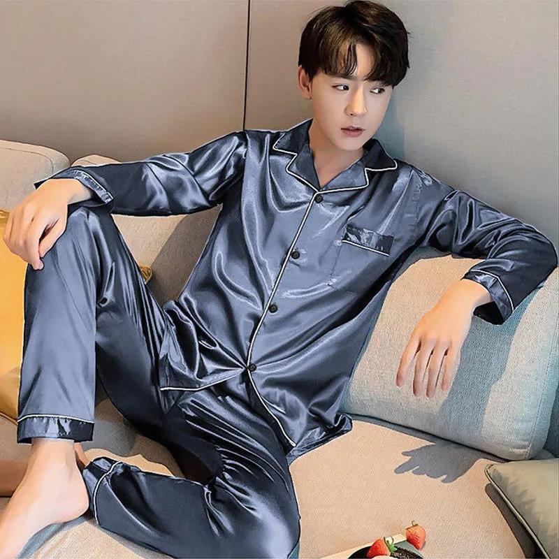 Men's Long Sleeve Pajamas