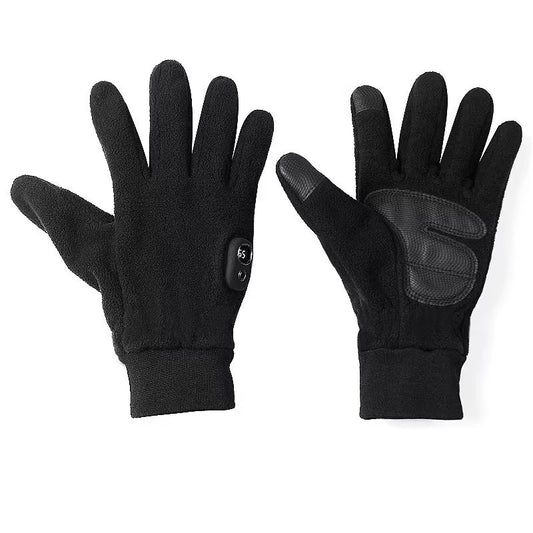 Men's Warm Thick Windproof Electric Heating Gloves