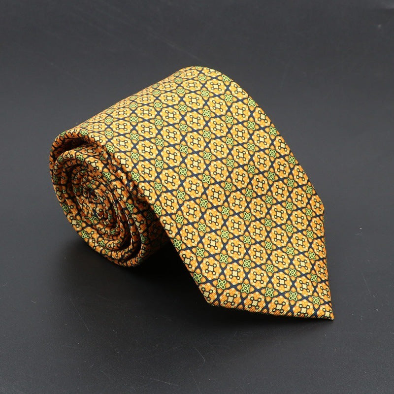 Men's Super Soft Bohemian Silk Ties