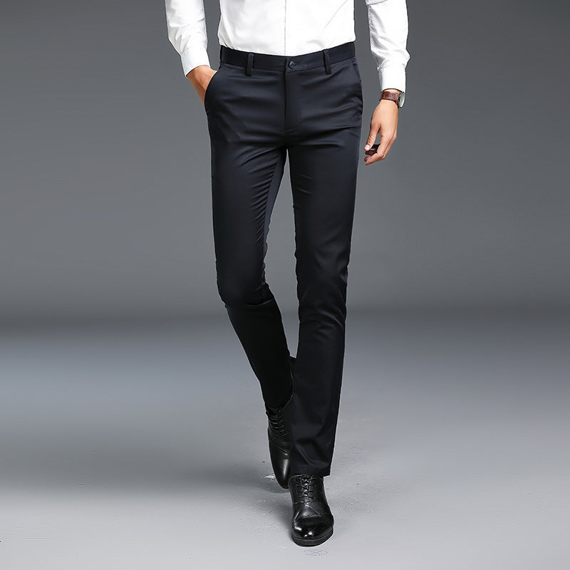 Men's Business Casual Non-ironing Slim Fit Pants