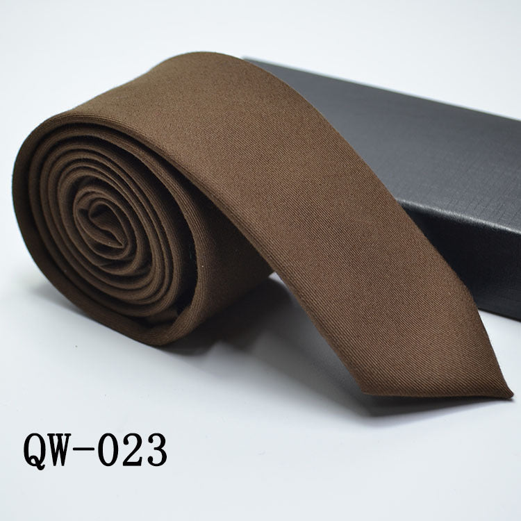 Men's Super Narrow Wool-like Elegant Tie