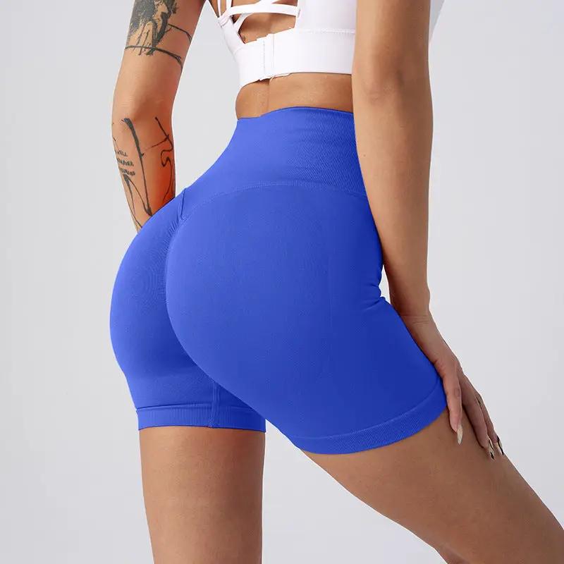 High-Waisted Butt-Lifting Fitness shorts For Women, Sports Tummy Control Cycling Leggings, by GJG Denim