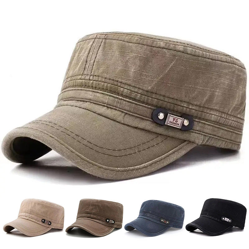 Men's Distressed Adjustable Hat