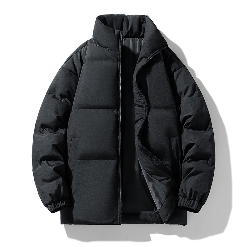 Men's Stand-up Collar Cotton-padded Coat Thick Warm-keeping And Cold-proof