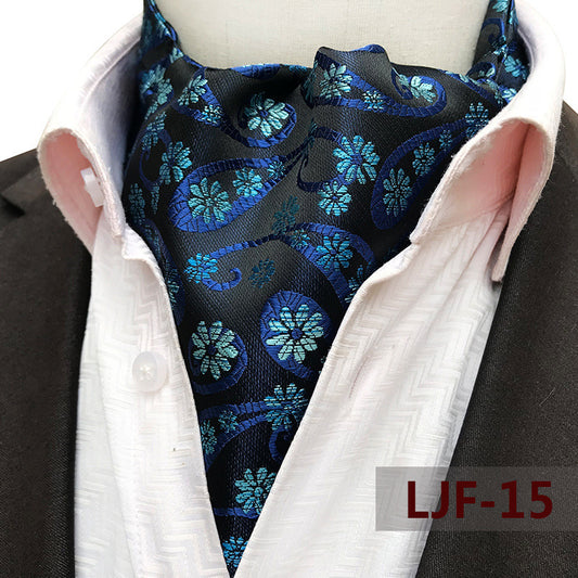 Men's Jacquard Polyester Scarf