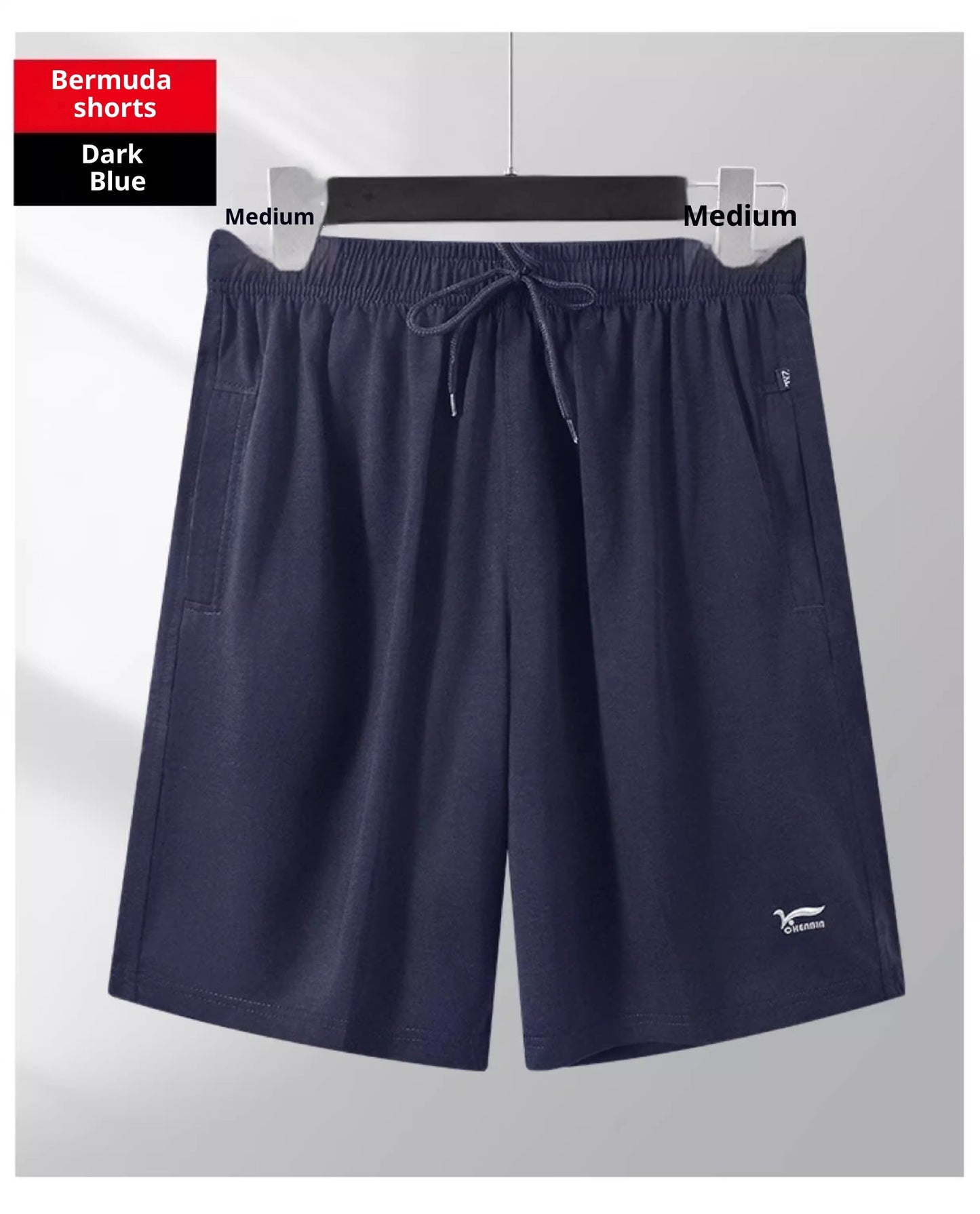Thin Pure Cotton Casual Shorts For Men