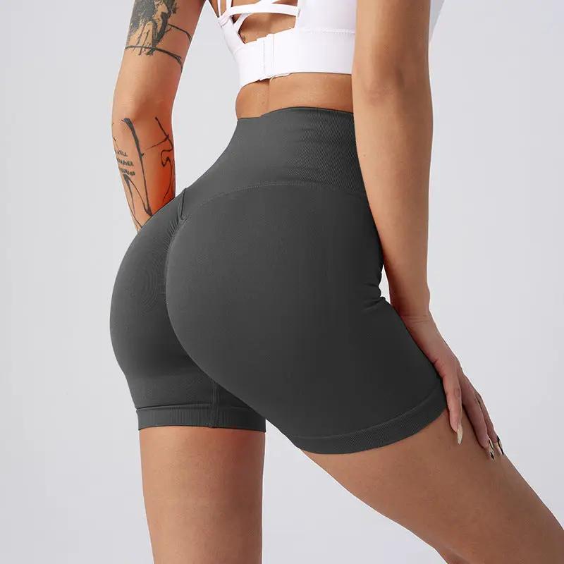 High-Waisted Butt-Lifting Fitness shorts For Women, Sports Tummy Control Cycling Leggings, by GJG Denim
