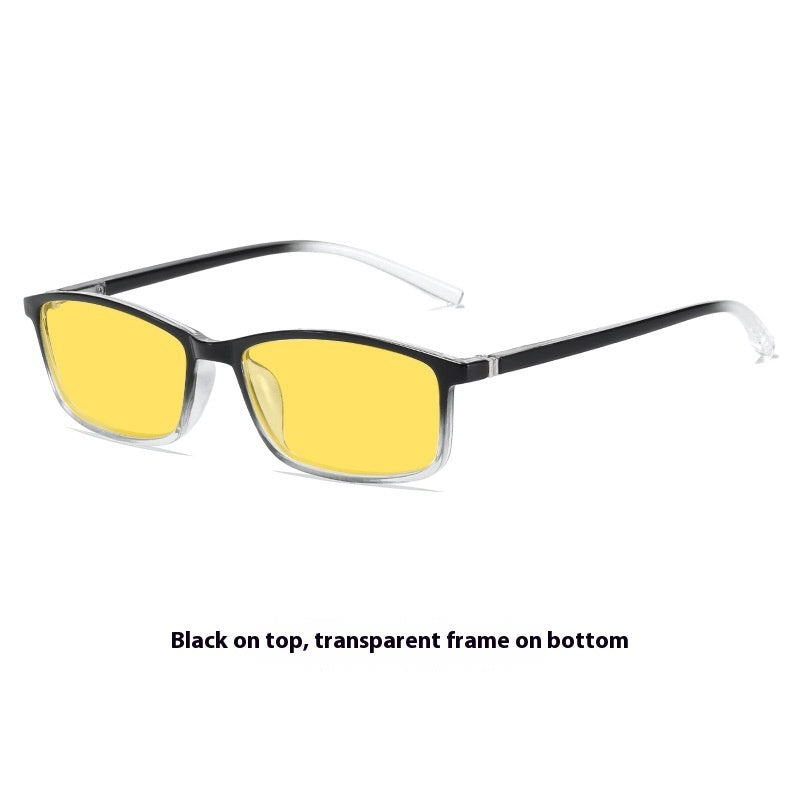 New Retro Small Frame Night Vision Anti-Blue Ray Plain Glasses