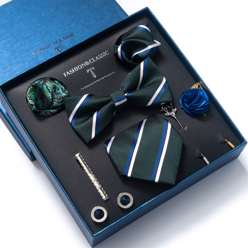 Men's 8-piece Tie Set