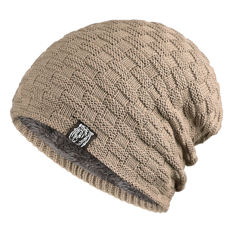 Men's Tiger Label Fleece Warm Beanie