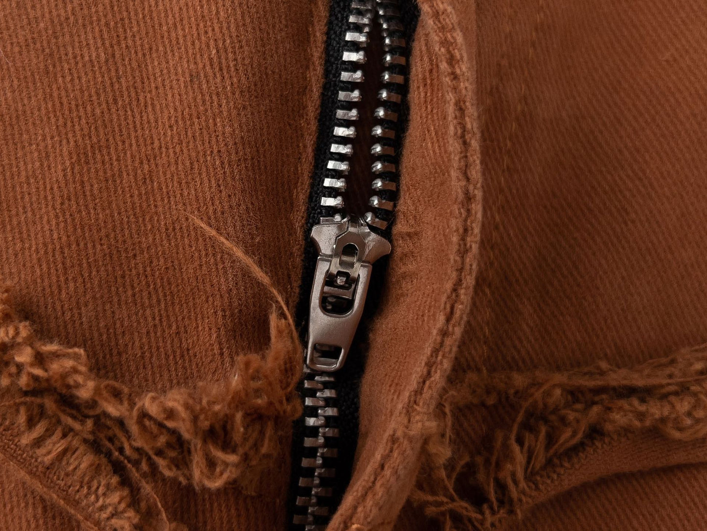Men's Heavy Work Splicing Slim Fitting Denim Trousers