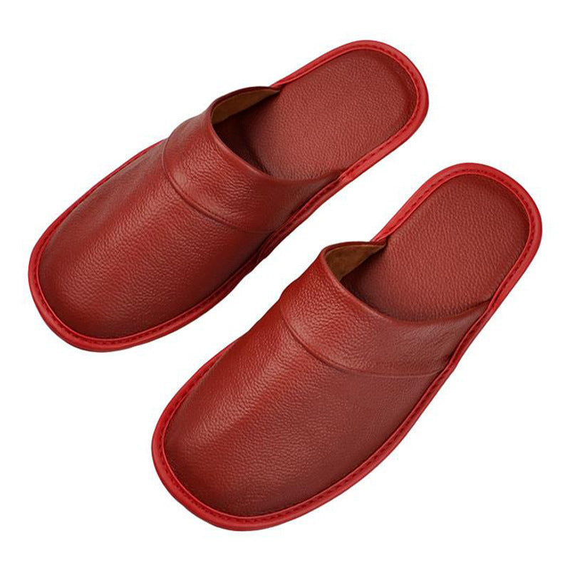 Men's Cowhide Slippers