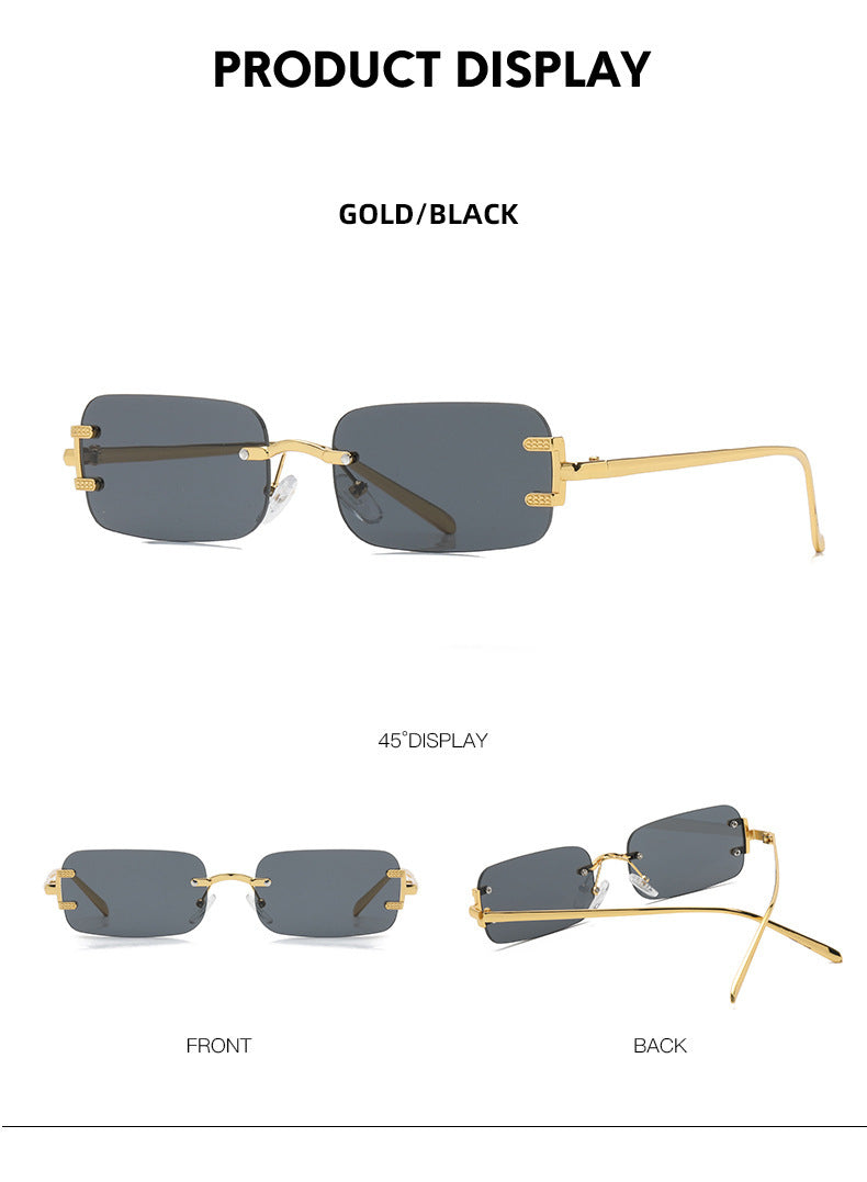 Men's Retro Square Sunglasses