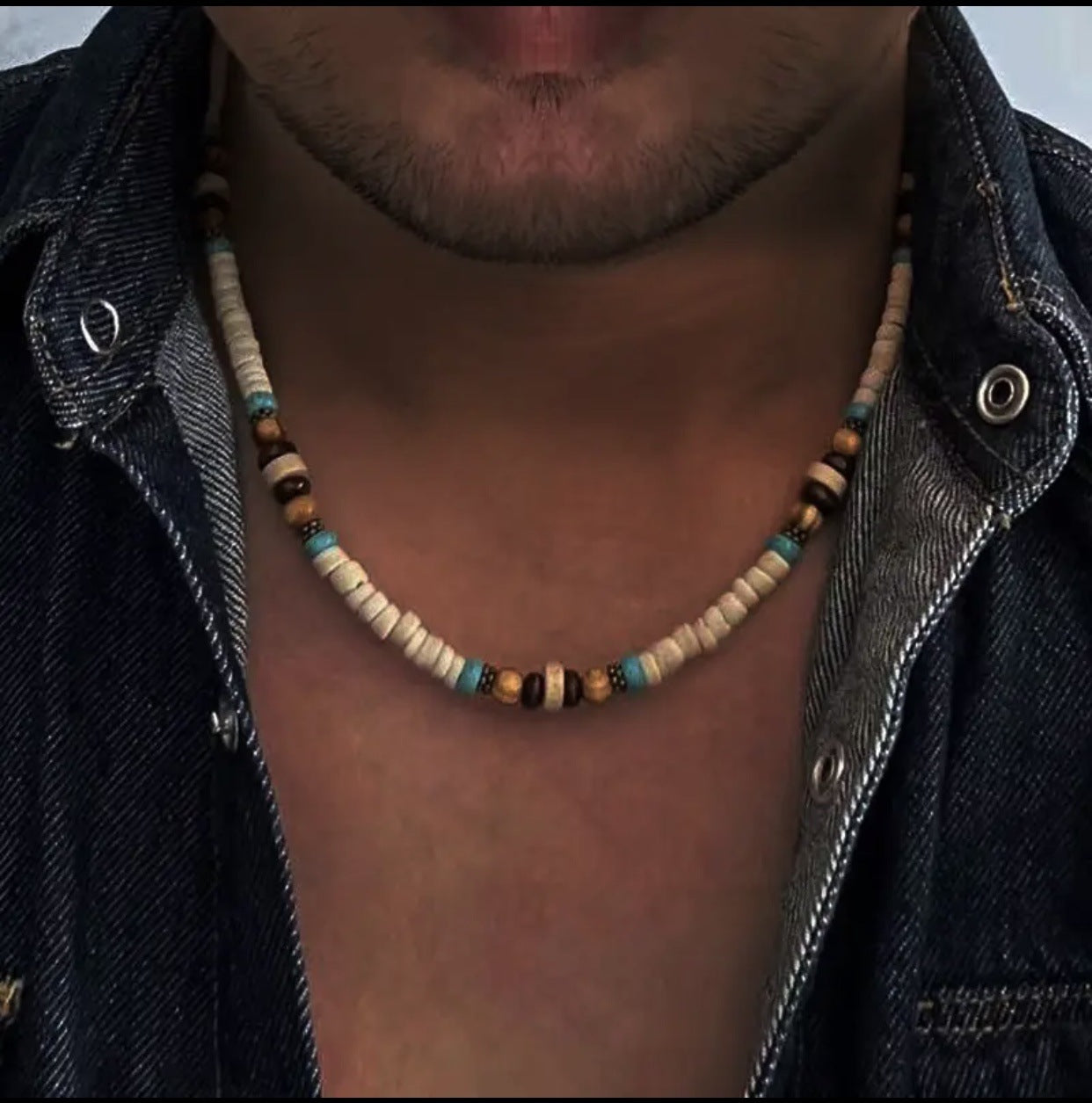 Beach Bohemian Necklace For Men