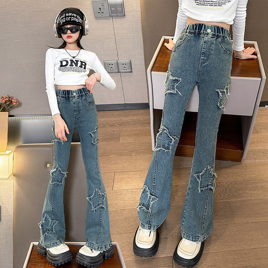 Children's Jeans Star design
