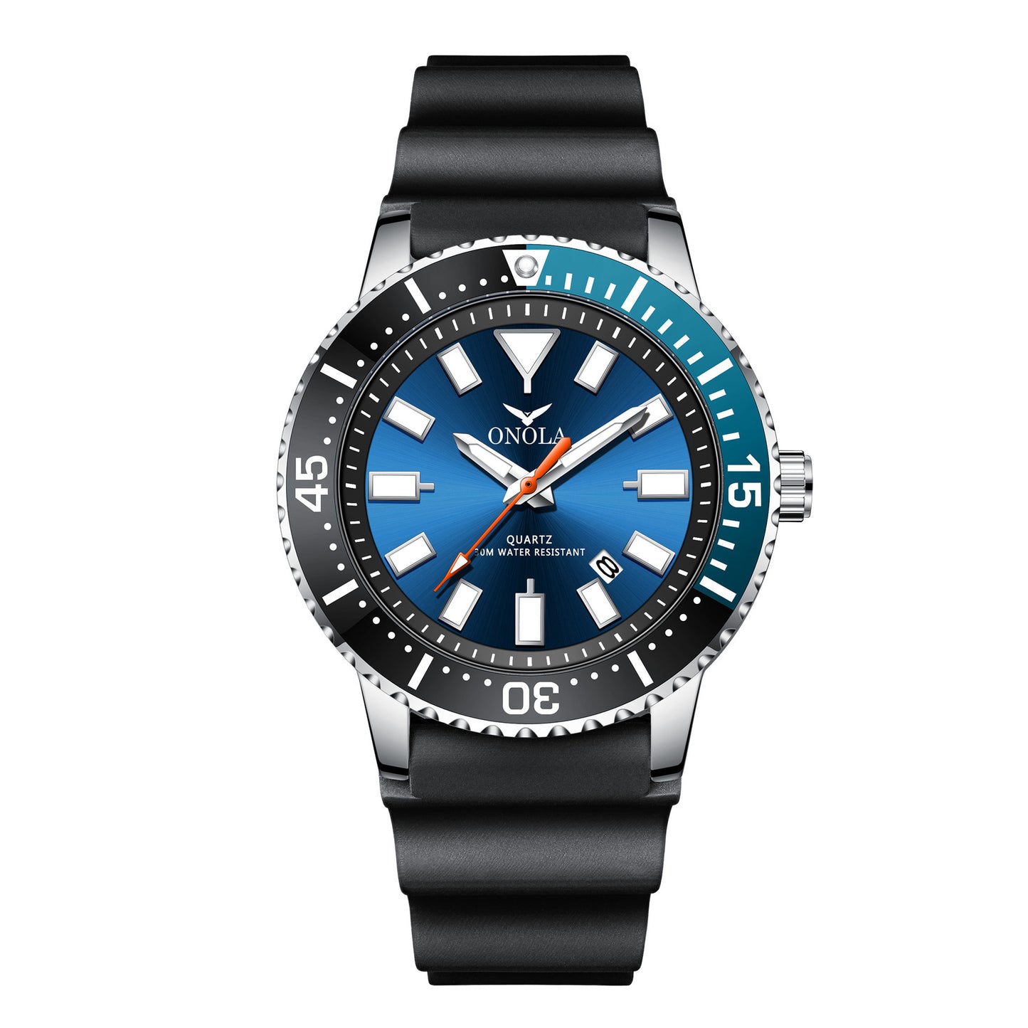 Business Casual Men's Waterproof Tape Quartz Watch