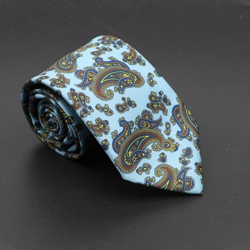 Men's Super Soft Bohemian Silk Ties