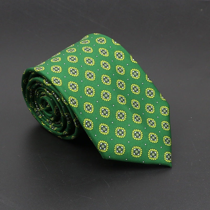 Men's Super Soft Bohemian Silk Ties