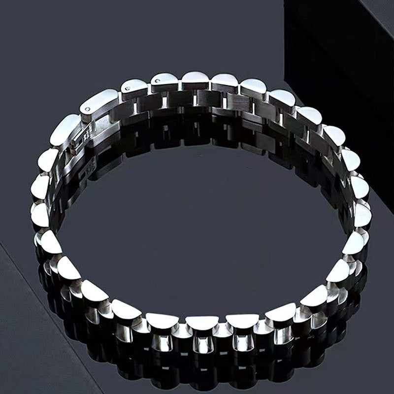 Men's Stainless Steel Watch Band Bracelet