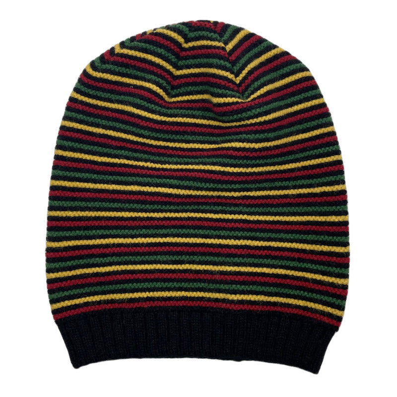 Men's Striped Knitted Warm Woolen Beanie
