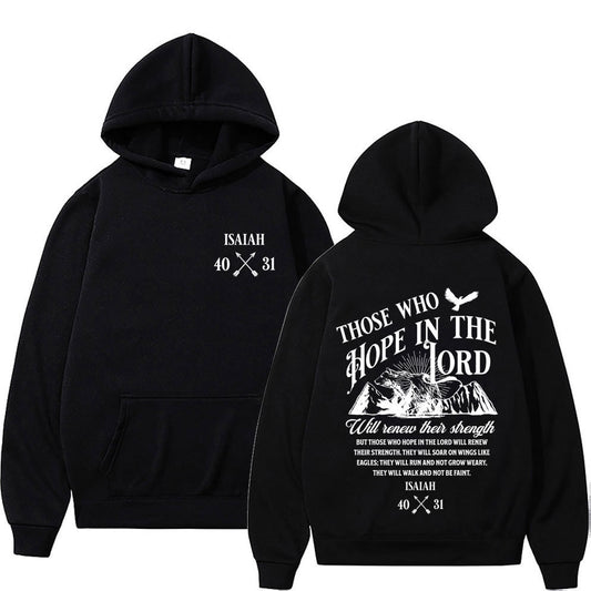 Men's Christian Print Hoodies