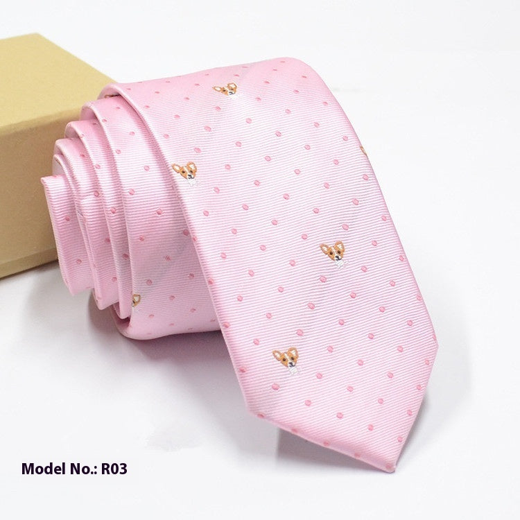 Men's Fashion Exquisite Jacquard Tie
