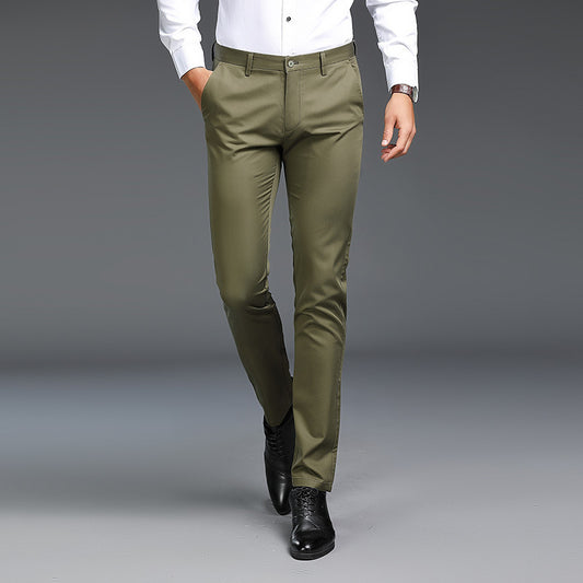 Men's Business Casual Non-ironing Slim Fit Pants