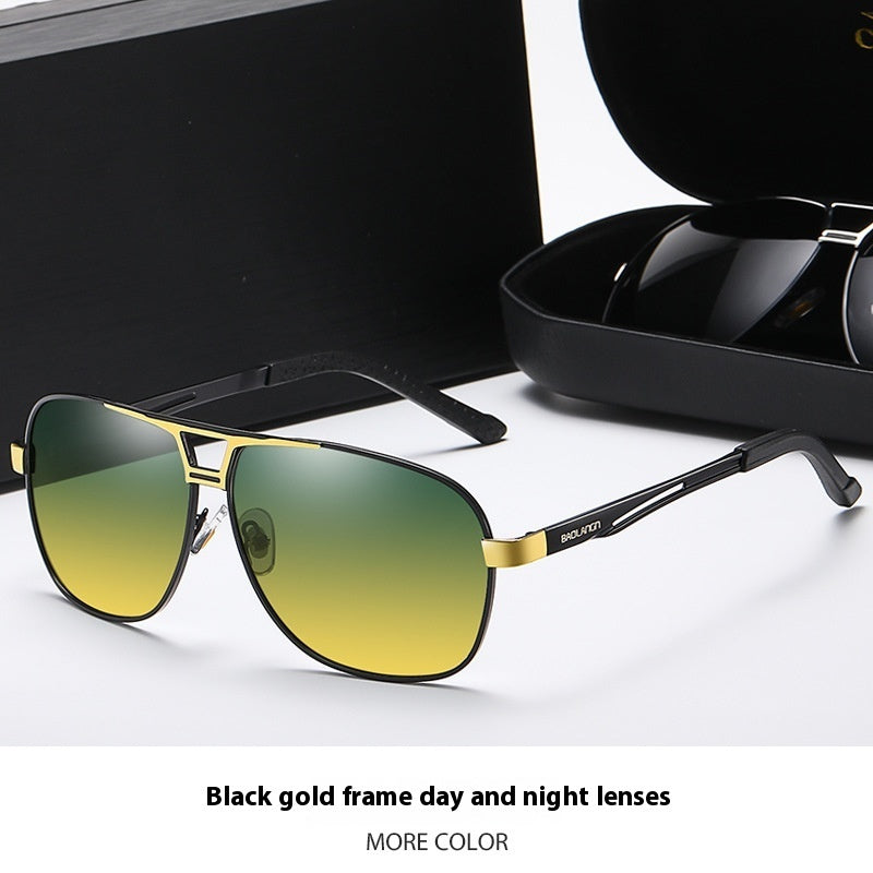 Fashion Personality Color-changing Polarized Sunglasses For Men