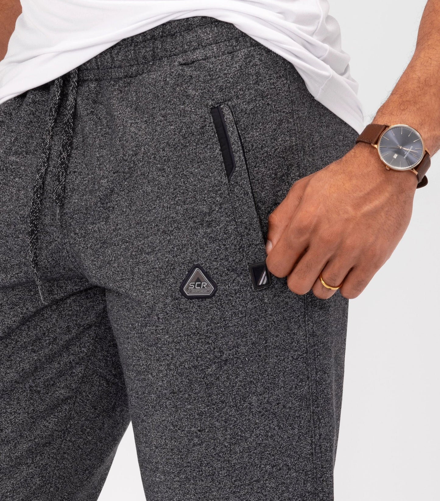 All-Day Comfort Athletic Sweatpants - Tapered (Regular Fit) by SCR Sportswear