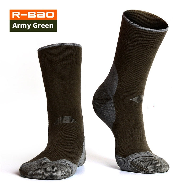 Men's Outdoor Wool Mountain Socks