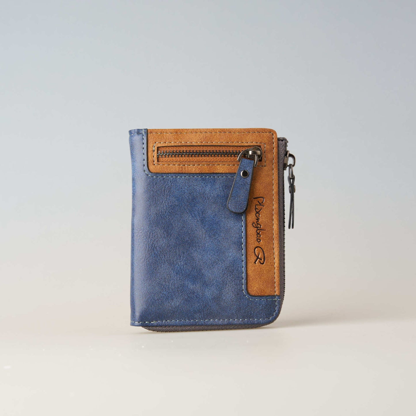 Men's Multi-functional Short Zipper Wallet