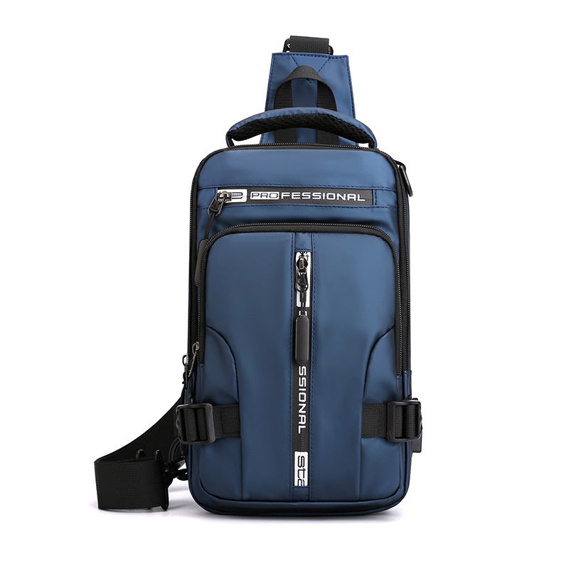 Men's Crossbody Multifunctional Backpack