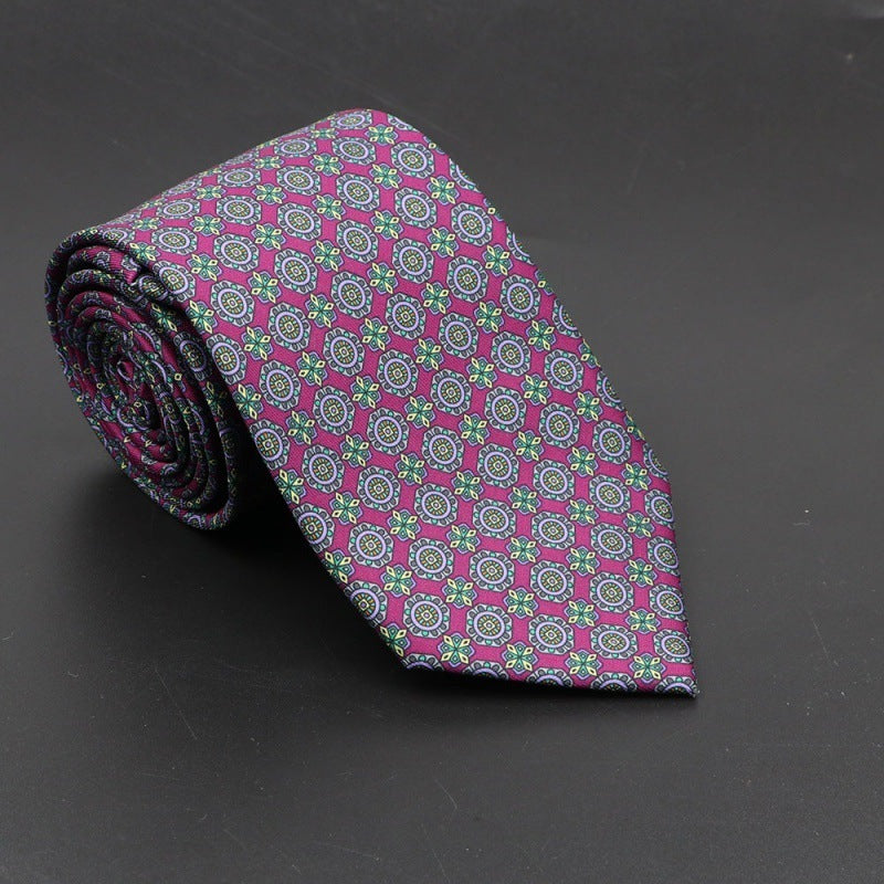 Men's Super Soft Bohemian Silk Ties