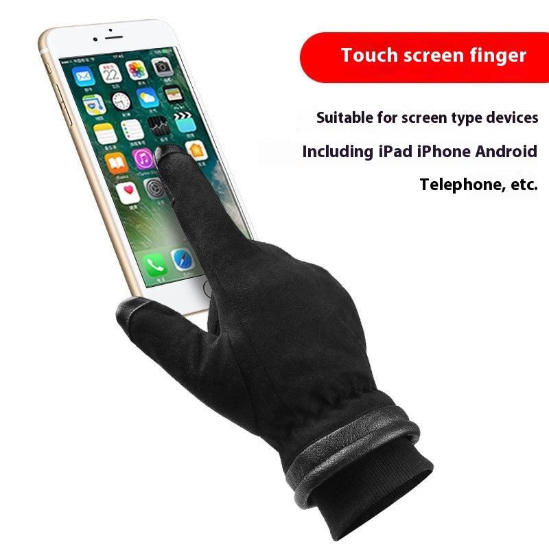 Men's Warm Hiking And Climbing Ski Gloves