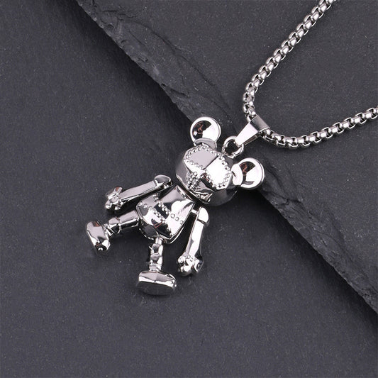 Men's Bear Necklace