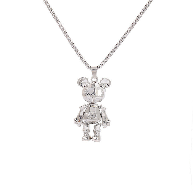 Men's Bear Necklace