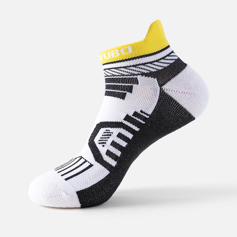 Men's Mesh Breathable And Sweat Absorbing Low Cut Socks