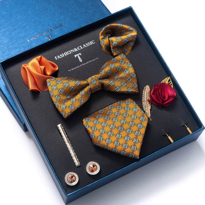Men's 8-piece Tie Set
