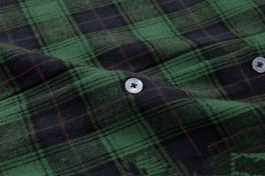 Men's Long Sleeve Plaid Shirt