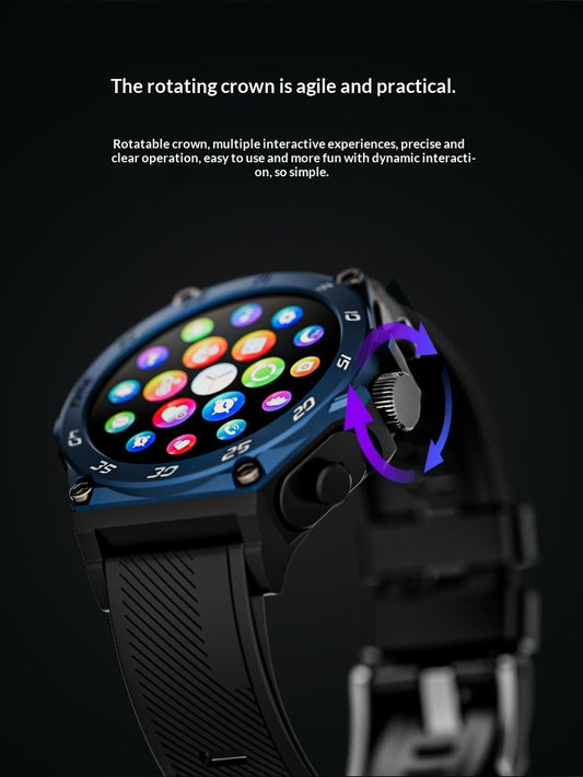 Smartwatch With Bluetooth Calling And TWS Earbuds In One For Men