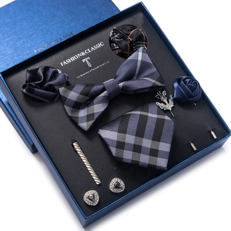 Men's 8-piece Tie Set