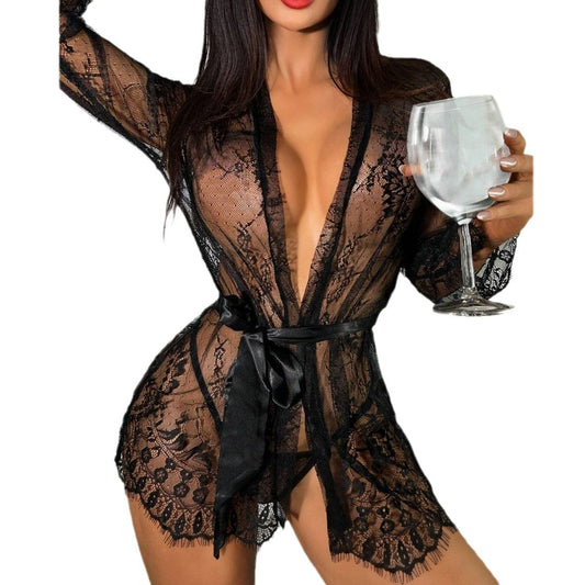New Lace See-through Pajamas For Women