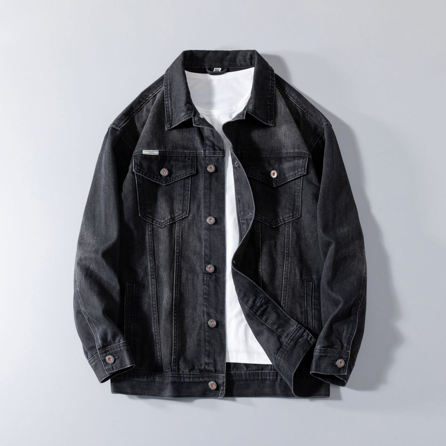 Men's Heavy Retro Denim Jacket