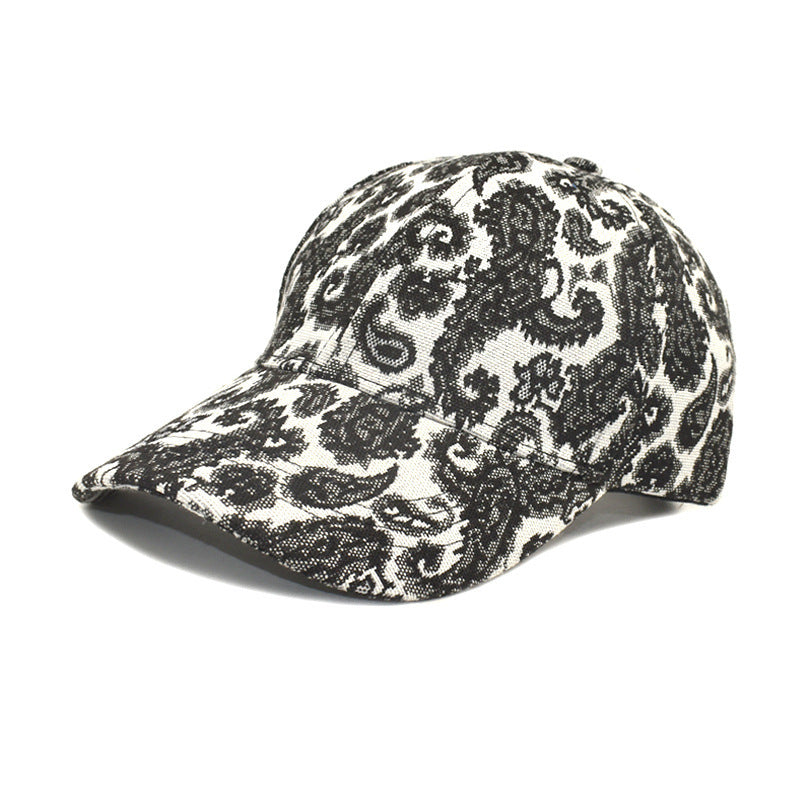 Men's Paisley Pattern Printed Baseball Cap