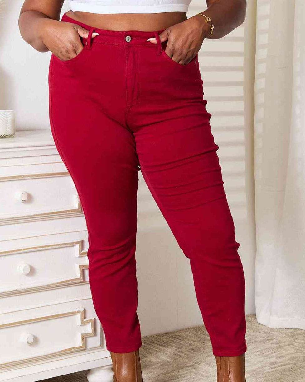 Judy Blue Full Size High Waist Tummy Control Skinny Women Jeans