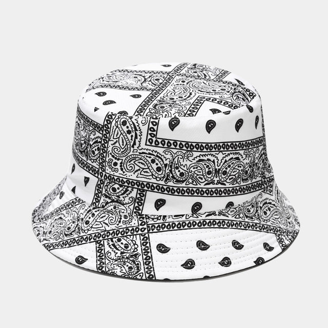 Men's Bandana Printed Bucket Hat
