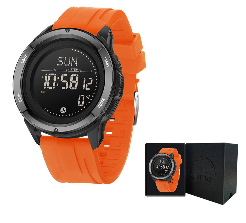 Men's Waterproof Multifunctional Outdoor Sports Electronic Watch